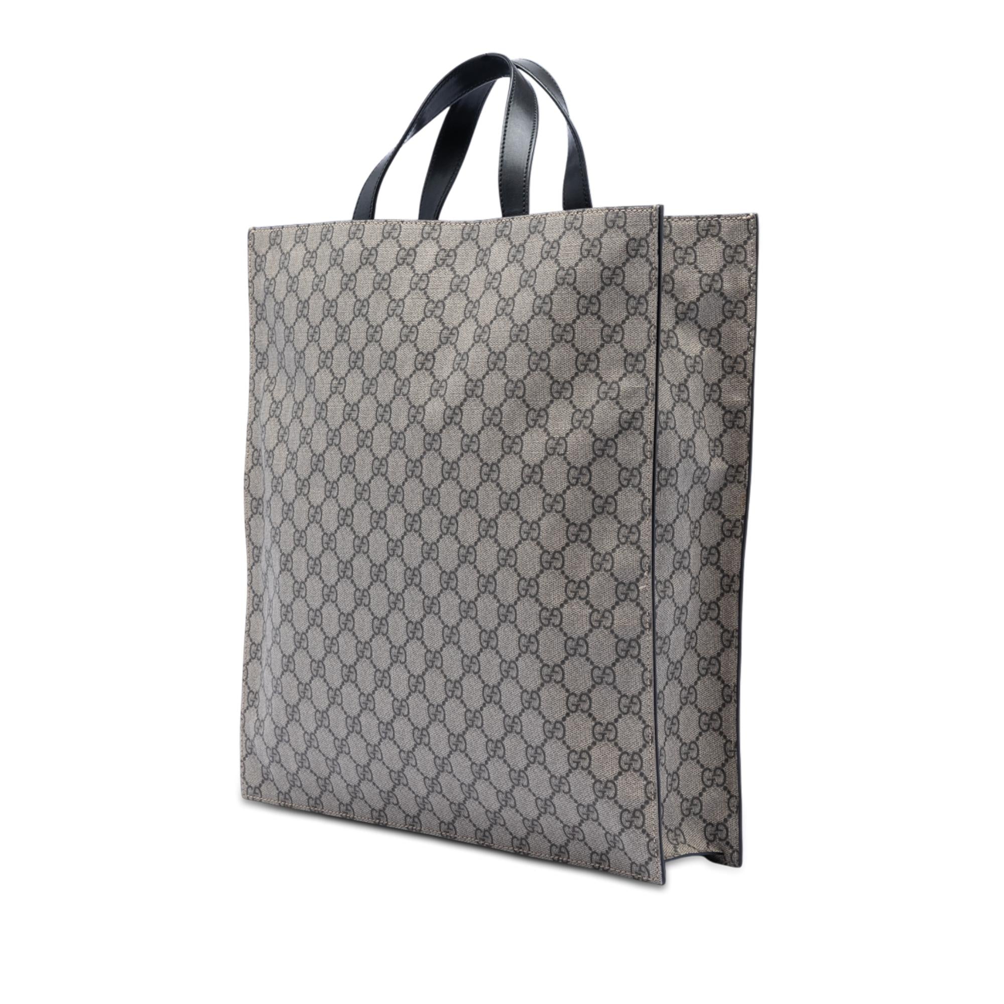 Gucci GG Supreme Web Vertical Satchel