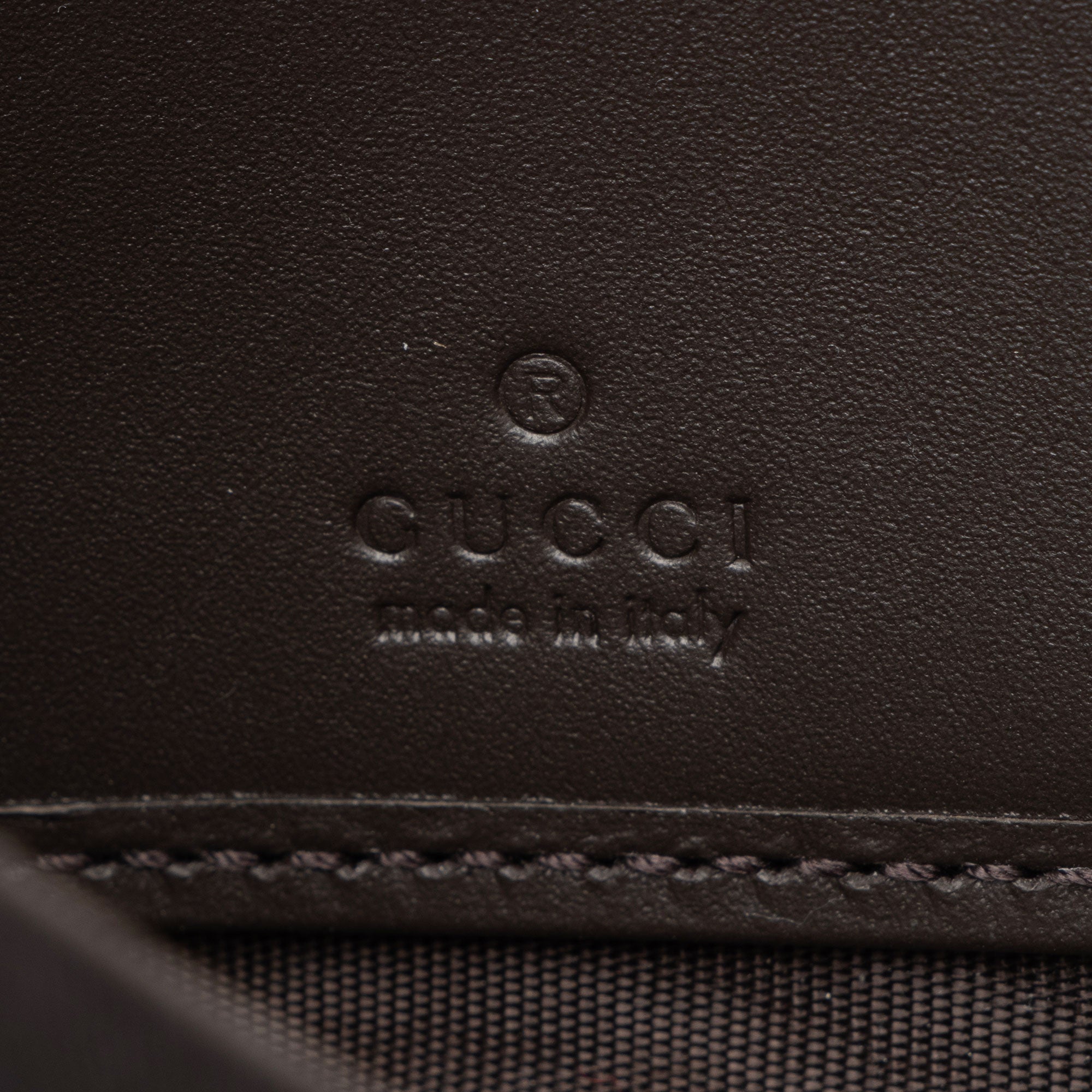 Gucci GG Supreme Web Zip Around Wallet