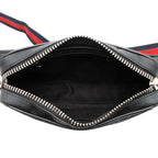 Gucci GG Supreme Web Zip Belt Bag