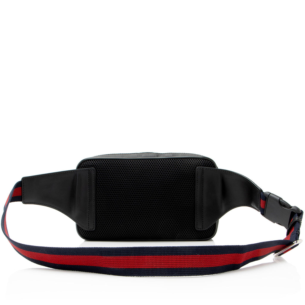 Gucci GG Supreme Web Zip Belt Bag