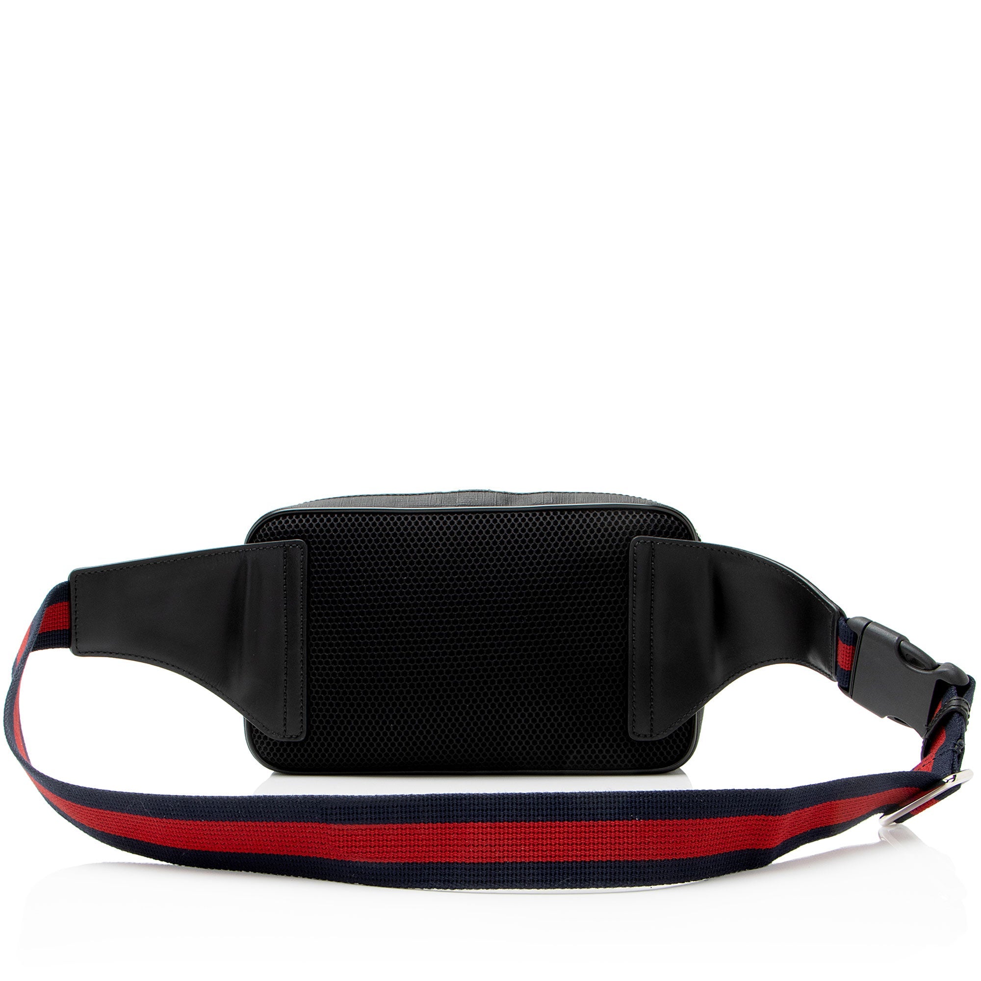 Gucci GG Supreme Web Zip Belt Bag