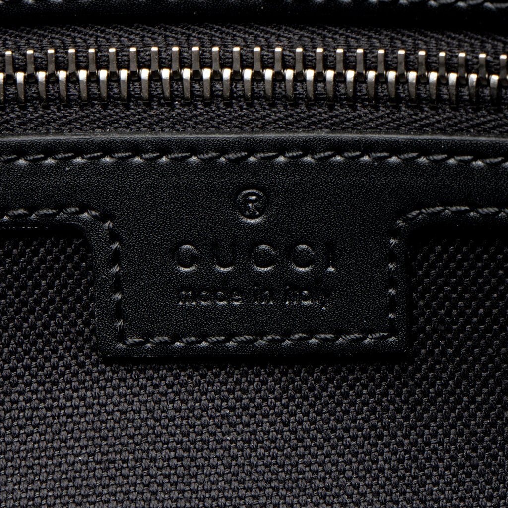 Gucci GG Supreme Web Zip Belt Bag