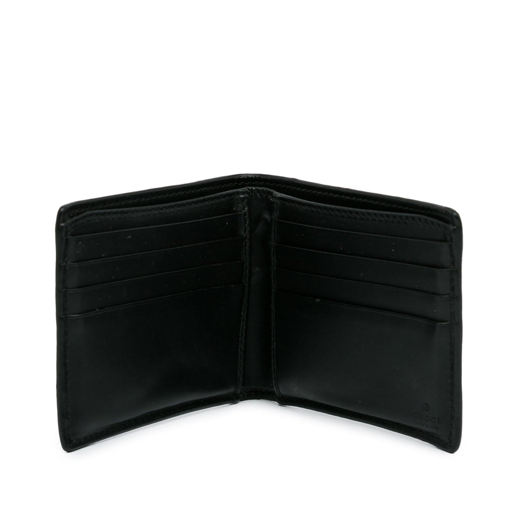 Gucci GG Supreme Wolf Bifold Small Wallet (SHG-lPIwDq)
