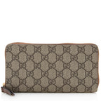 Gucci GG Supreme Zip Around Wallet (SHF-20939)