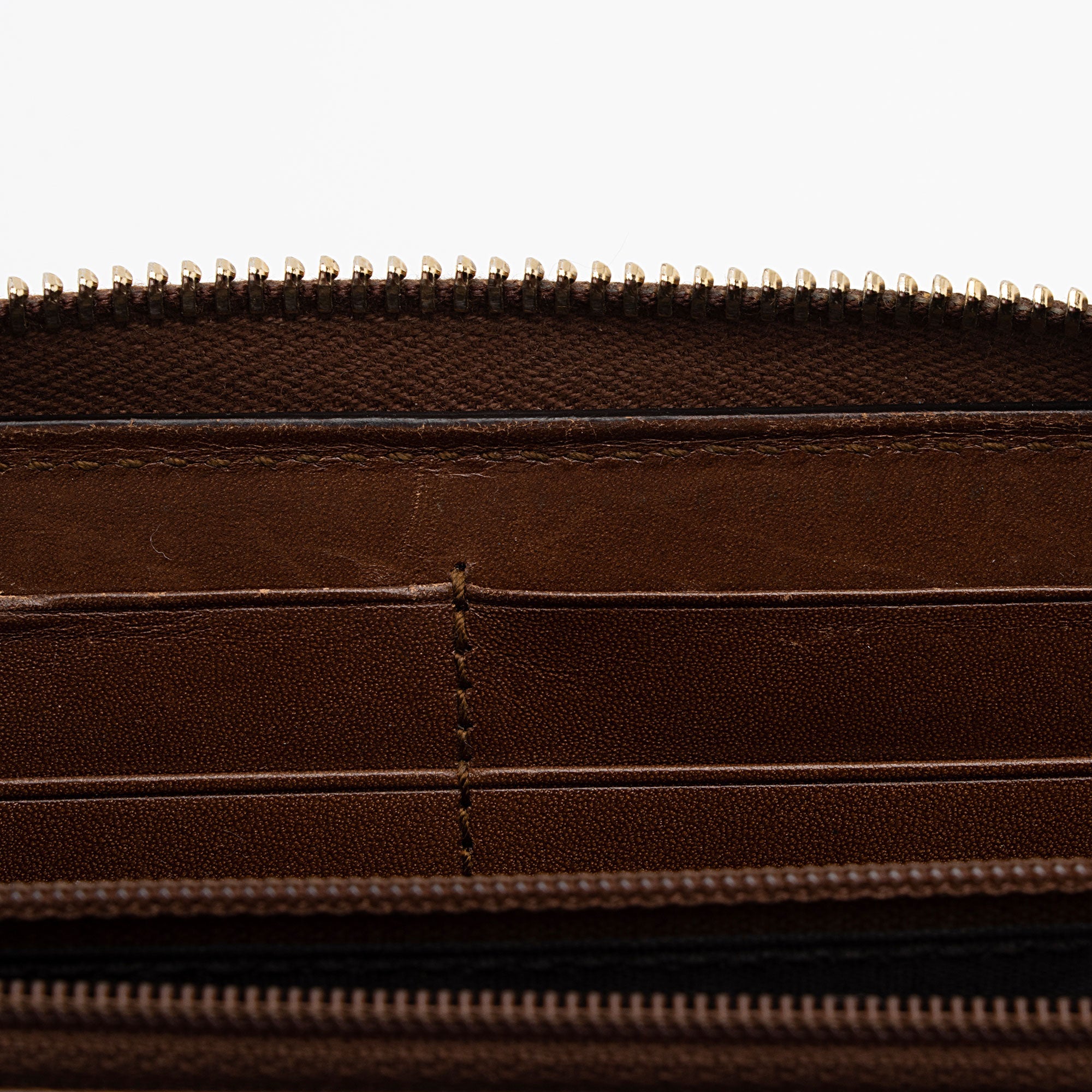 Gucci GG Supreme Zip Around Wallet (SHF-CmRIAS)
