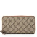 Gucci GG Supreme Zip Around Wallet (SHF-CmRIAS)