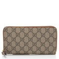Gucci GG Supreme Zip Around Wallet (SHF-KJ2Sha)