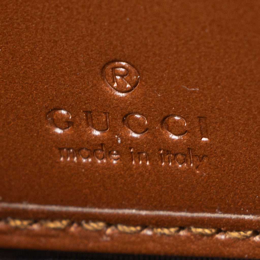 Gucci GG Supreme Zip Around Wallet