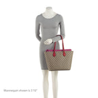 Gucci GG Supreme Zip Tote (SHF-4hpfA5)