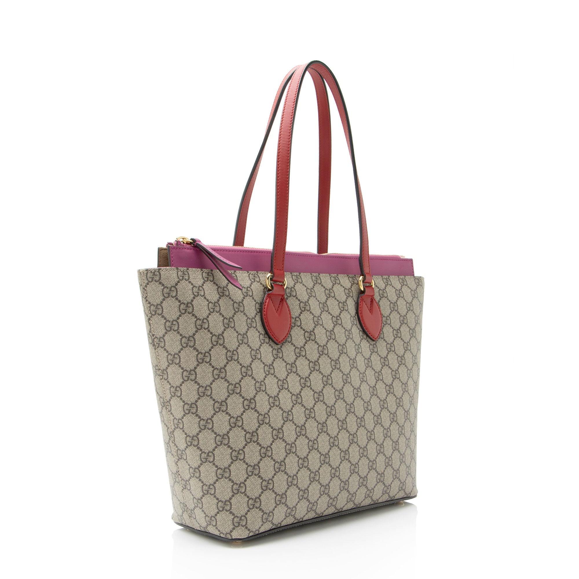Gucci GG Supreme Zip Tote