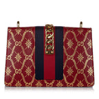 Gucci GG Sylvie Leather Crossbody Bag (SHG-30454)