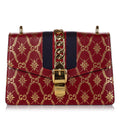 Gucci GG Sylvie Leather Crossbody Bag (SHG-30454)
