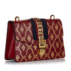 Gucci GG Sylvie Leather Crossbody Bag (SHG-30454)