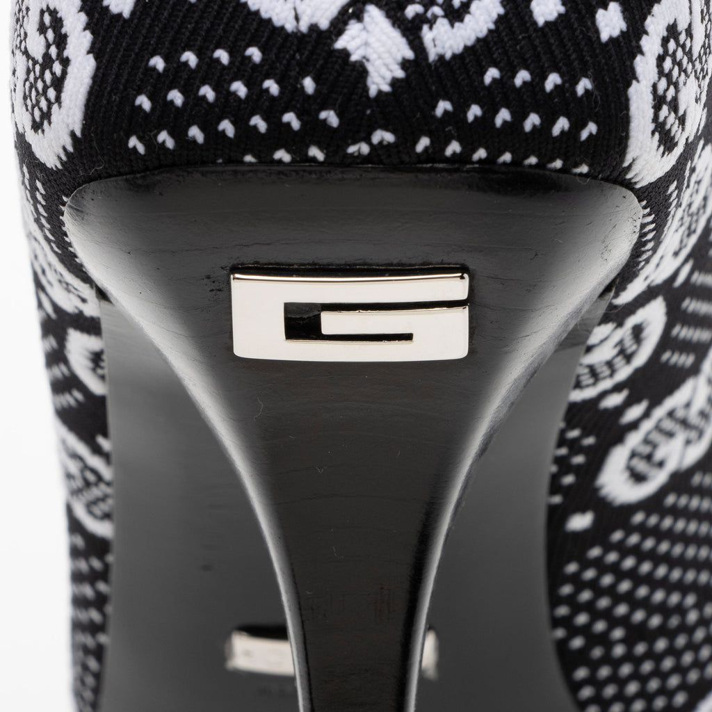 Gucci GG Technical Jersey Knit Ankle Boots - Size 8 / 38 (SHF-f3b3SB)