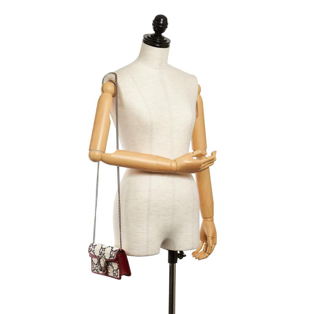 Gucci GG Tweed Dionysus Shoulder Bag (SHG-30010)