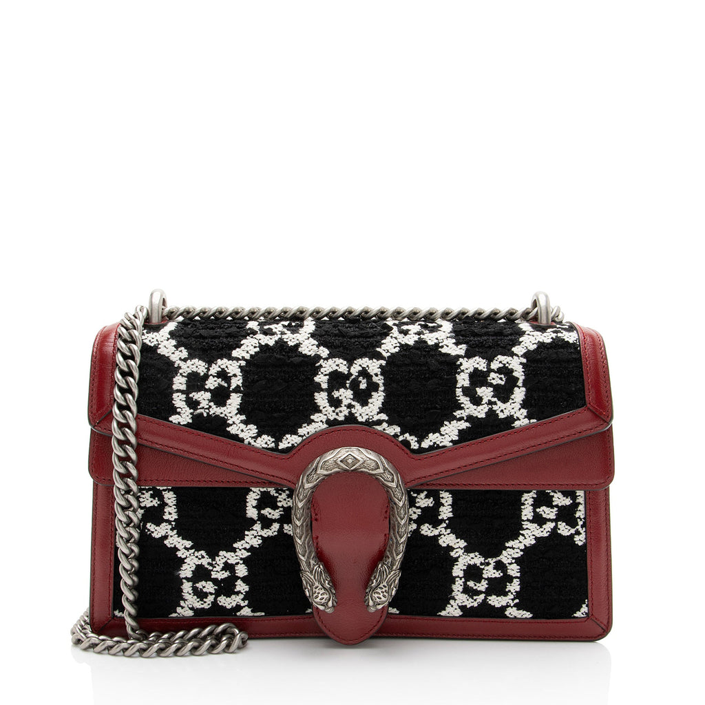 Gucci GG Tweed Dionysus Small Shoulder Bag
