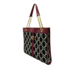 Gucci GG Tweed Rajah Web Tote (SHG-VUGhyI)