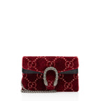 Gucci GG Velvet Crystal Dionysus Mini Shoulder Bag