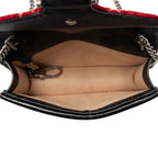 Gucci GG Velvet Crystal Dionysus Mini Shoulder Bag