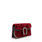 Gucci GG Velvet Crystal Dionysus Mini Shoulder Bag