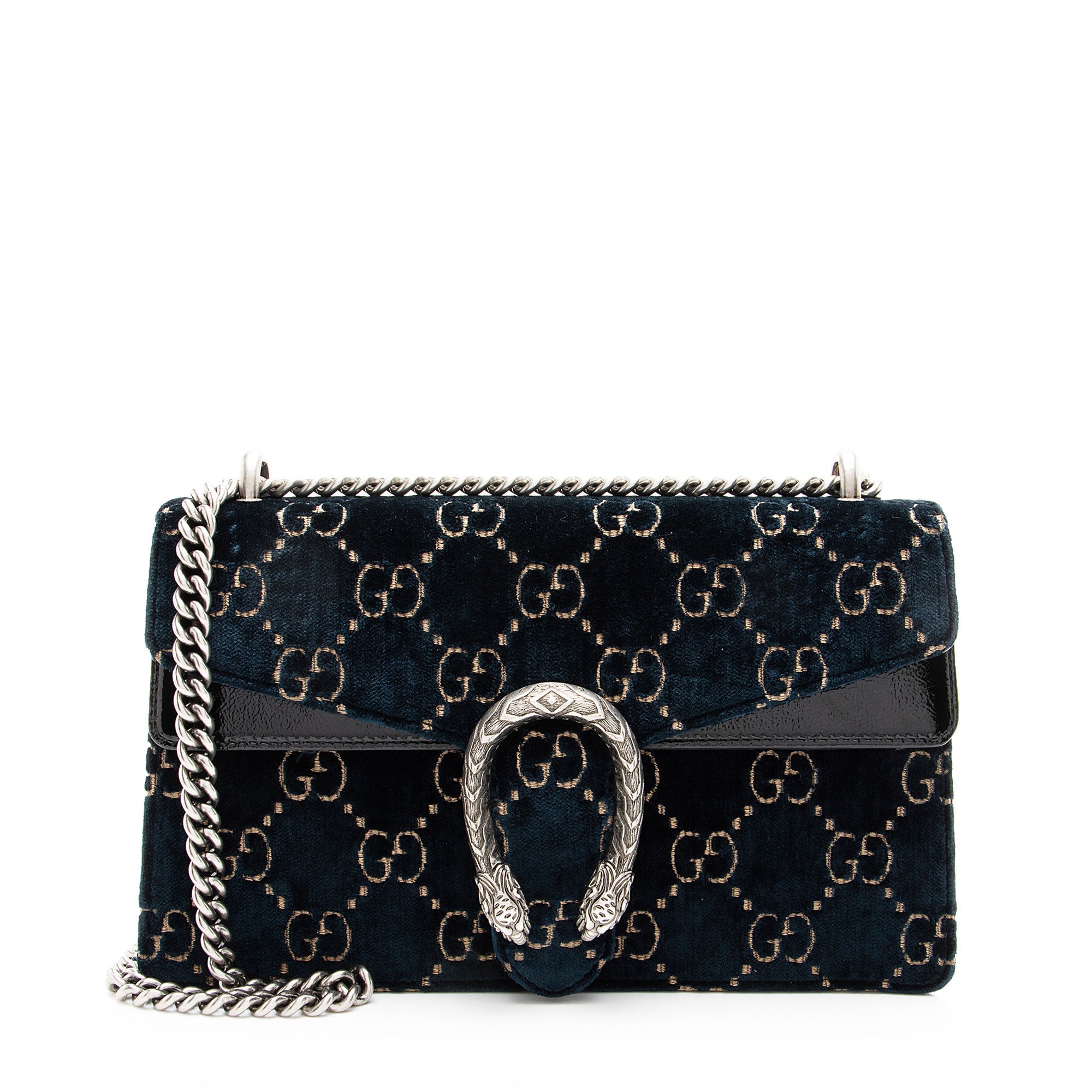 Gucci GG Velvet Dionysus Medium Shoulder Bag