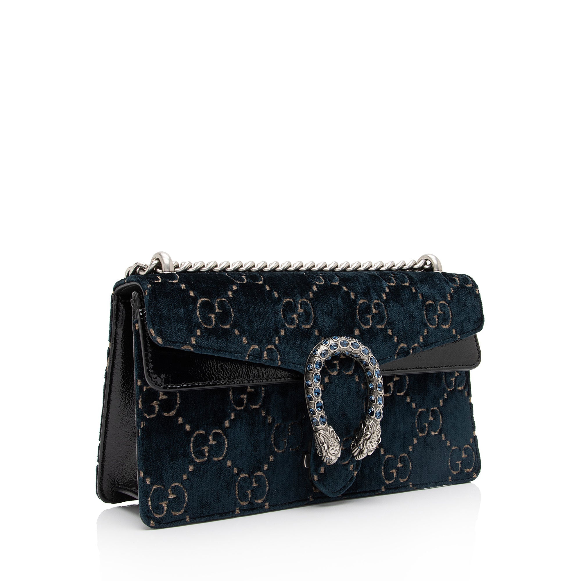 Gucci GG Velvet Dionysus Small Shoulder Bag (SHF-KJgwRg)