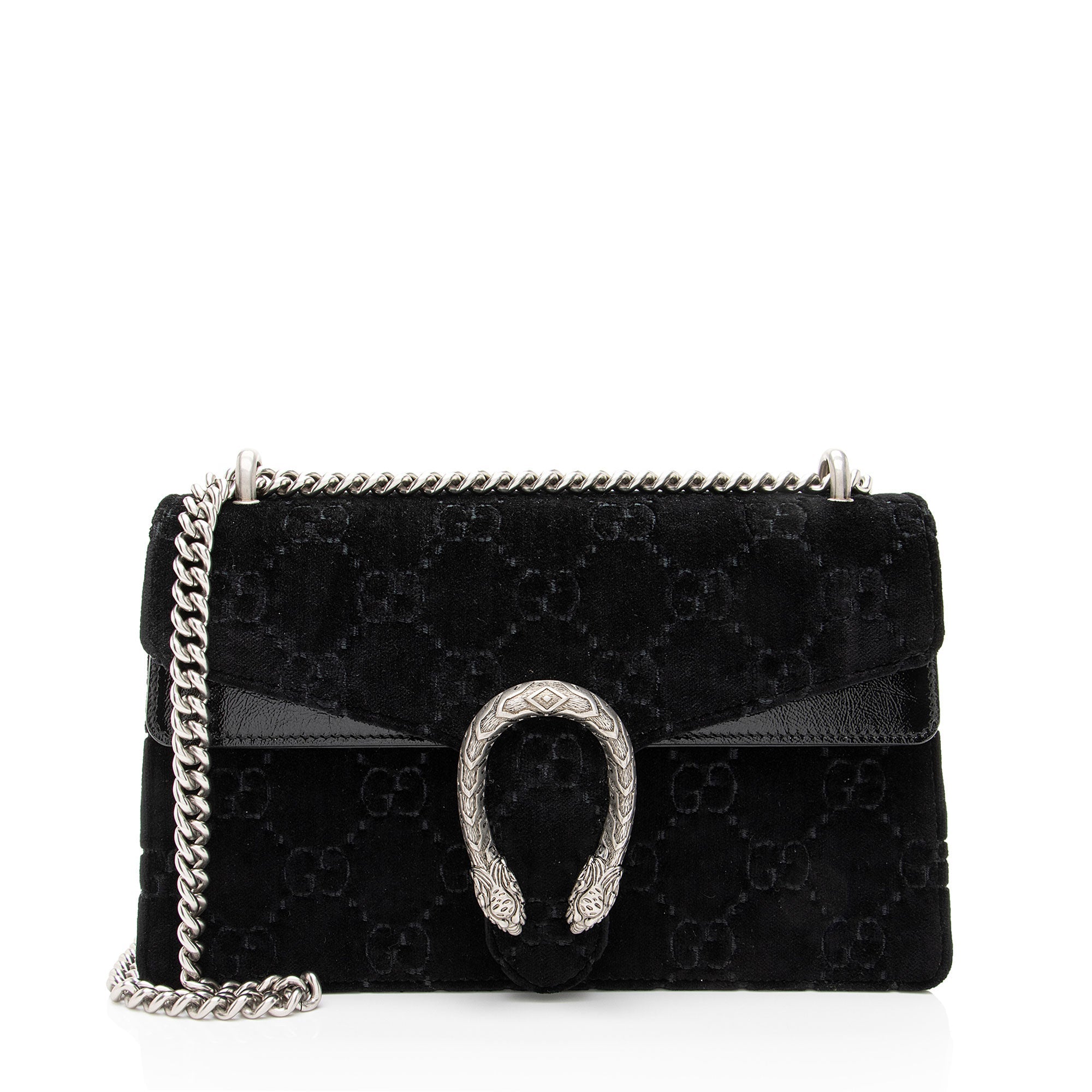 Gucci GG Velvet Dionysus Medium Shoulder Bag