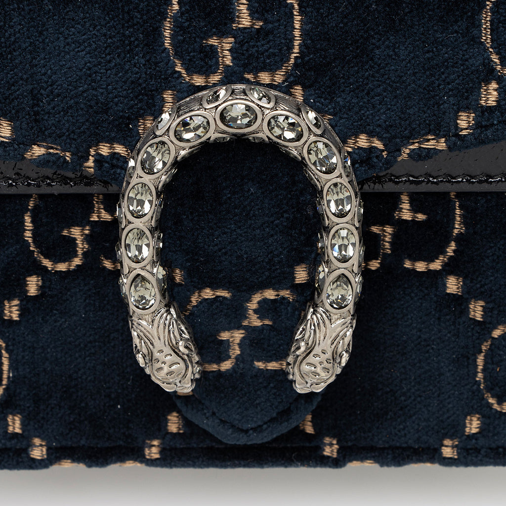 Gucci GG Velvet Dionysus Super Mini Bag