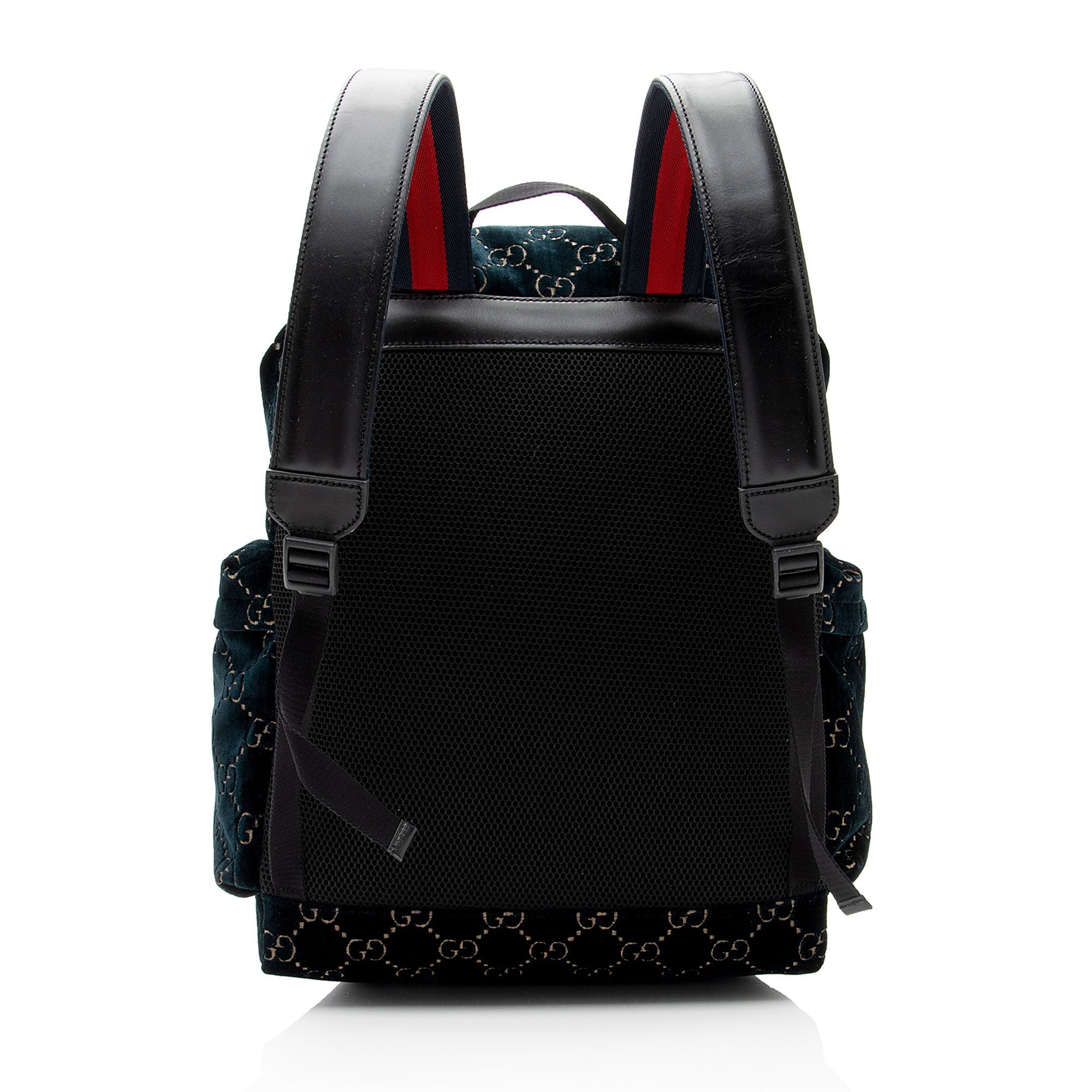 Gucci GG Velvet Medium Flap Backpack (SHF-6tMz52)