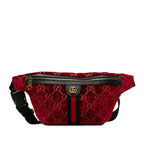 Gucci GG Velvet Ophidia Belt Bag (SHG-vPMoAs)