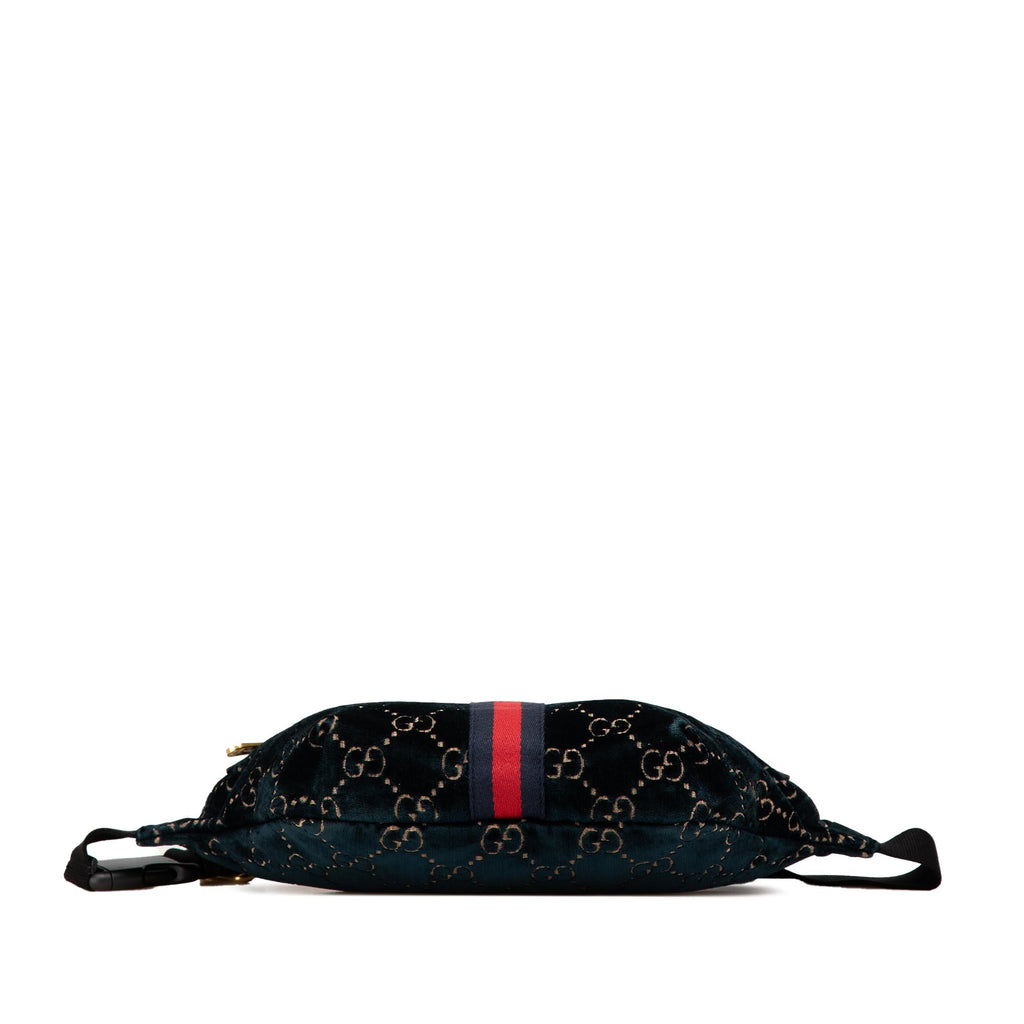 Gucci GG Velvet Ophidia Belt Bag