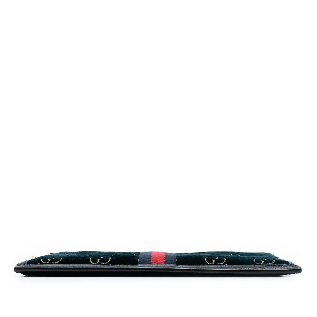 Gucci GG Velvet Ophidia Clutch