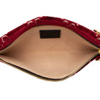 Gucci GG Velvet Pochette (SHF-22647)