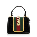 Gucci GG Velvet Sylvie Mini Satchel (SHF-22913)