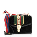 Gucci GG Velvet Sylvie Small Shoulder Bag