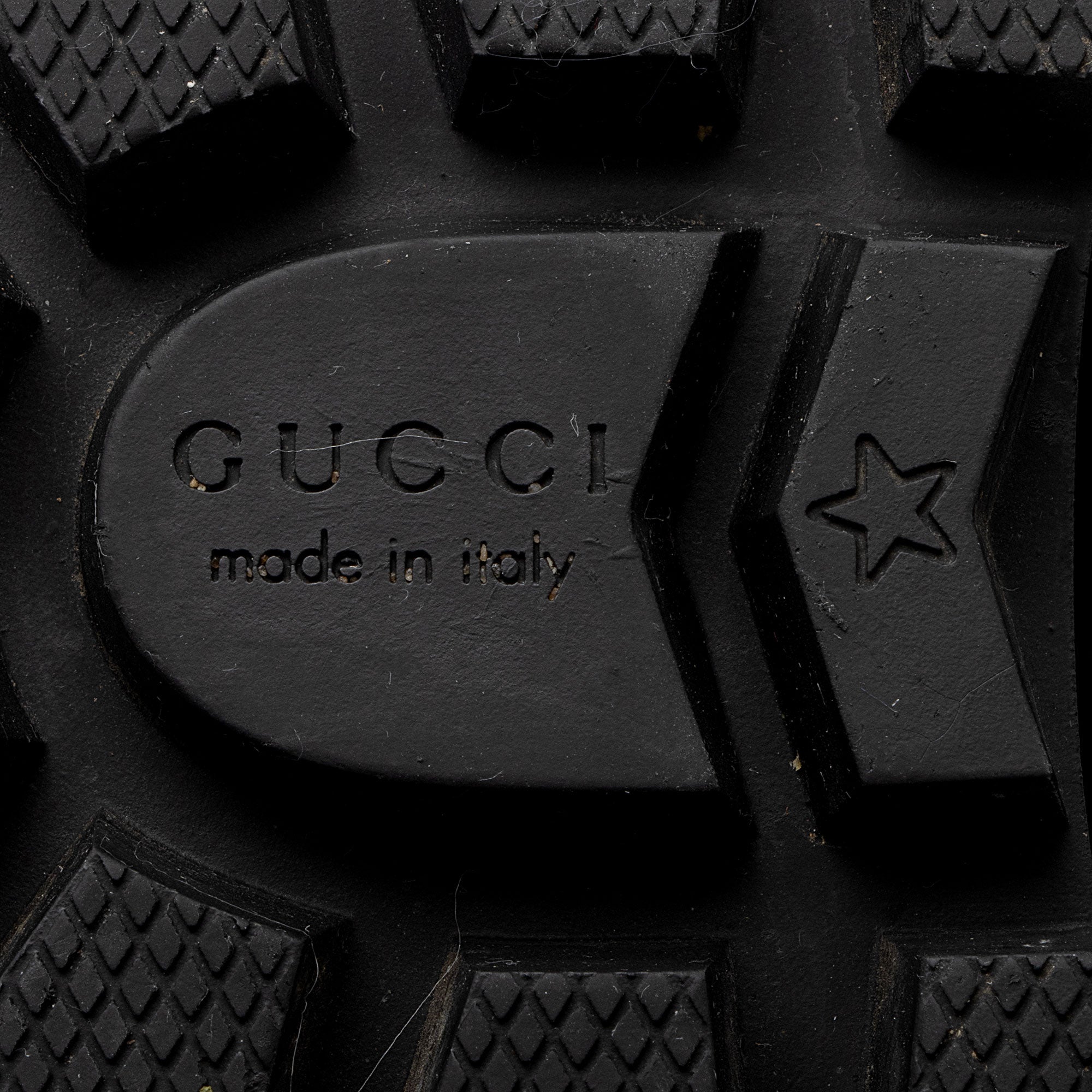 Gucci GG Wool Combat Boots - Size 7 / 37 (SHF-QorvyW)