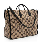 Gucci GG Wool Large Shopping Tote (SHF-SJaOJQ)