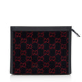 Gucci GG Wool Zip Pouch (SHF-22717)