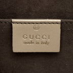 Gucci Galassia Leather Padlock Small Shoulder Bag (SHF-Tu7mRP)