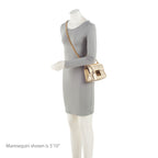Gucci Galassia Leather Padlock Small Shoulder Bag (SHF-Tu7mRP)