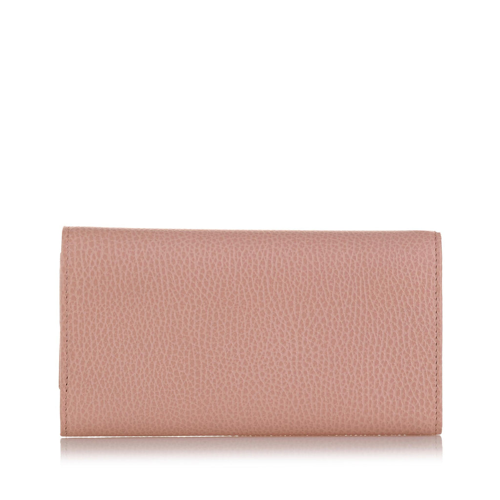 Gucci Garden GG Marmont Butterfly Wallet (SHG-6LW44x)