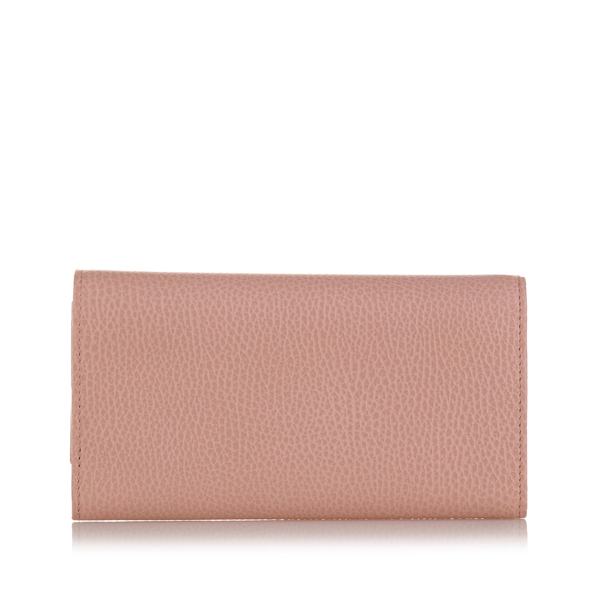 Gucci Garden GG Marmont Butterfly Wallet (SHG-6LW44x)