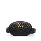 Gucci Gg Marmont Matelasse Belt Bag (SHG-FpHiDN)