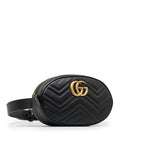 Gucci Gg Marmont Matelasse Belt Bag (SHG-FpHiDN)