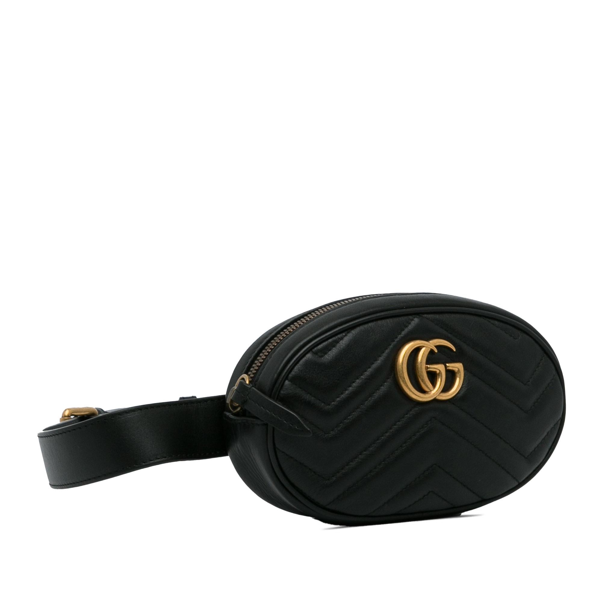 Gucci Gg Marmont Matelasse Belt Bag (SHG-nGo7V4)