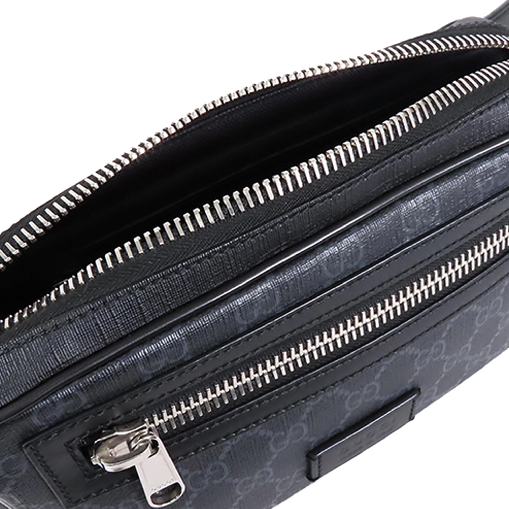 Gucci Gg Supreme Web Belt Bag (SHG-05UZBS)