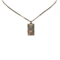 Gucci Ghost Tag Pendant Necklace (SHG-22427)