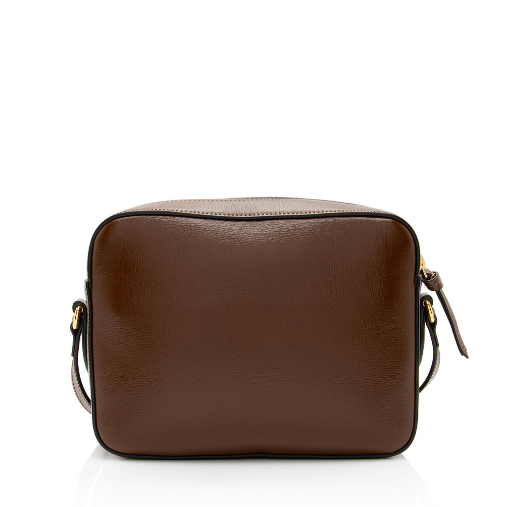 Gucci Glazed Calfskin Horsebit 1955 Small Shoulder Bag (SHF-TAIGrQ)