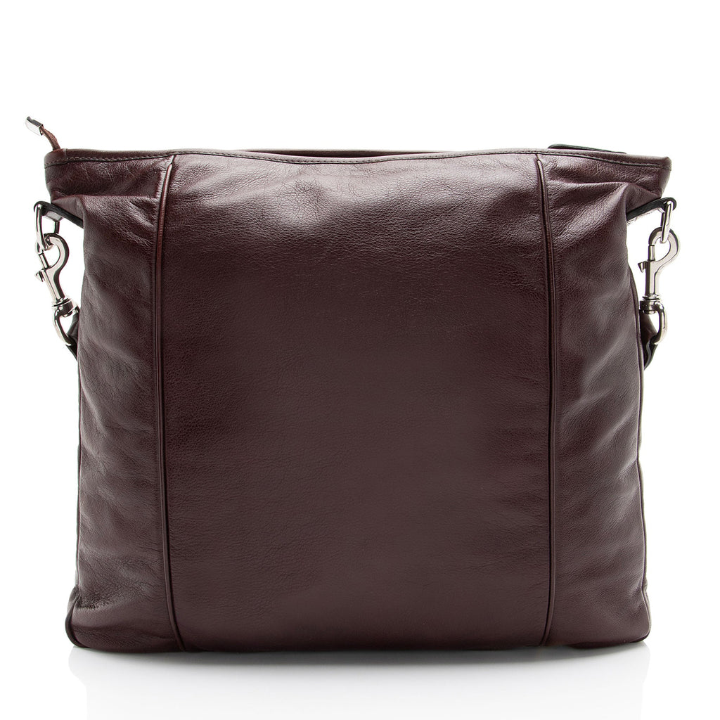 Gucci Glazed Leather Beacon Messenger