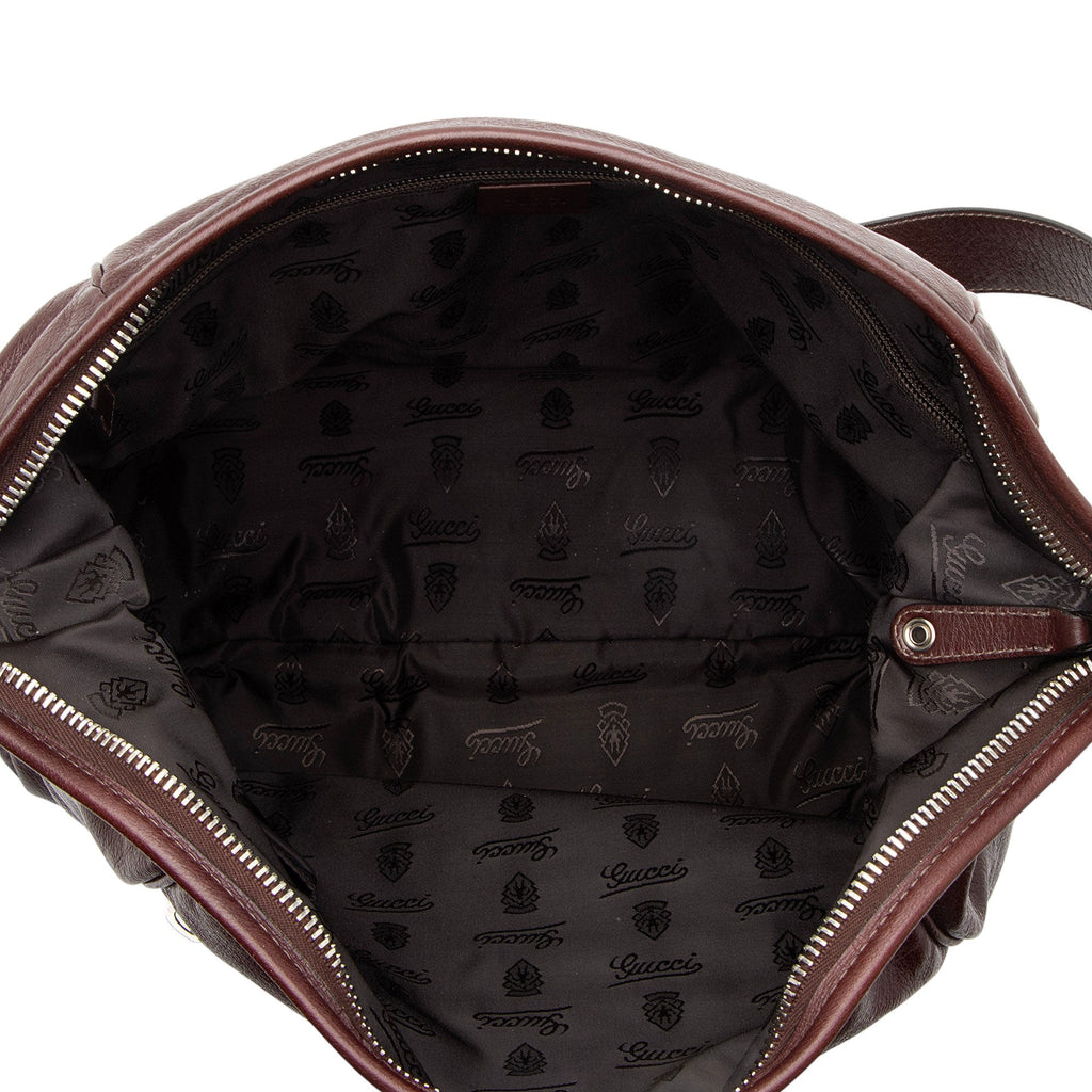 Gucci Glazed Leather Beacon Messenger